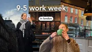 going back to uni? | life in london with a 9-5, coffee shop, british museum & low-energy days