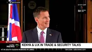 Kenya and UK in trade and security talks