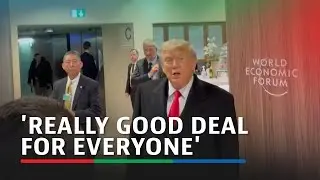 Trump says Greenland deal framework reached | ABS-CBN News