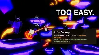 How to COMPLETE the FIREFLY ENTITY Astraeus Serenade MASTERY TASK