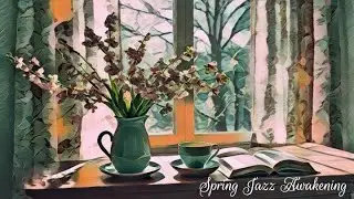 Spring Jazz Awakening 🌸 Soulful Piano Melodies for a Refreshing Morning & Peaceful Day Start