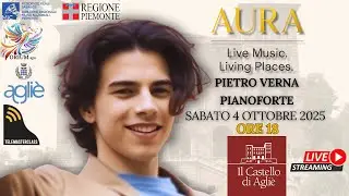 🎵 Pietro Verna  🎹 Pianista LIVE dal Castello Ducale di Agli&egrave;