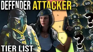 BEST OPERATORS TIER LIST RANKINGS FOR DEFENDERS AND ATTACKERS RAINBOW SIX EXTRACTION