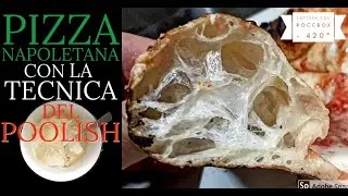 Pizza col POOLISH - procedimento completo!