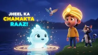 Aadi Shehzada Aur Jheel Ka Chamakta Raaz | Magical Kids Story | Urdu Adventure Cartoon #trending