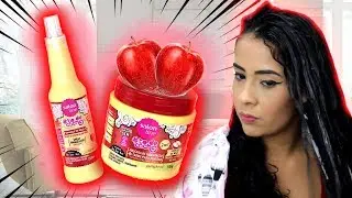 VINAGRE DE MAÇÃ SPRAY E HIDRATAÇÃO | SALON LINE | VALE A PENA ?