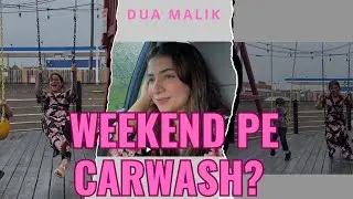 Weekend Brunch 🍜 | Car Wash Khud Kari | Majlis | Grocery | Dua Malik Vlogs