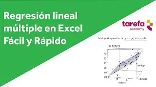 Ejemplo regresión lineal múltiple en Excel | Regresión lineal múltiple ejercicios resueltos