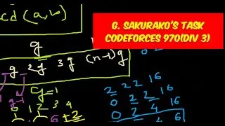 G. Sakurako's Task (Codeforces Round 970(Div. 3) )