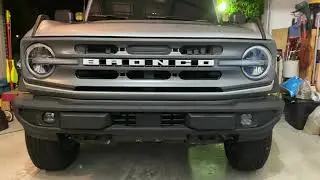 2021 Bronco and Diode Dynamics SS3 Non-Modular Bumper Fogs Installation