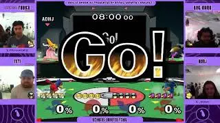 ADMJ & King Momo vs Yeti & Franco - SOS 7 - Smash Melee SSBM