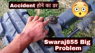 Swaraj 855 Steering Problem | Abhishek vlogs 3600
