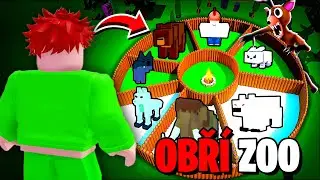 Postavil jsem OBŘÍ ZOO v 99 Nocí ve Strašidelném Lese!