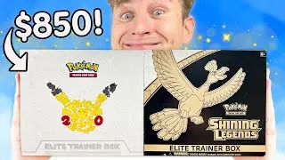 I Found $850 Elite Pokemon Boxes...