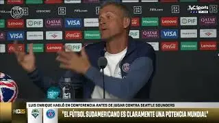🔴 LUIS ENRIQUE ELOGIA EL FUTBOL SUDAMERICANO: 