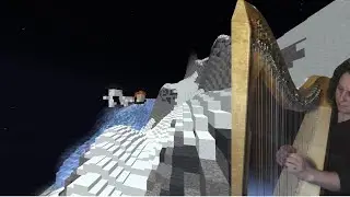 Walking in the Air, Harp/voice and Minecraft cover