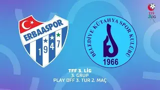MAÇIN TAMAMI | TFF 3. Lig Play Off 3. Tur | Merkür Jet Erbaaspor 1-0 Belediye Kütahyaspor (PEN. 6-5)