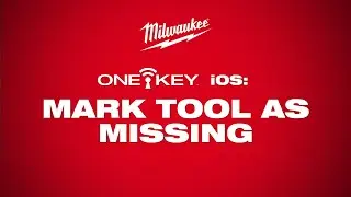 ONE-KEY&trade; | iOS Mark Tool As Missing