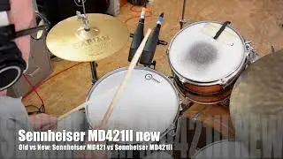 Old vs New: Sennheiser MD421 vs Sennheiser MD421II