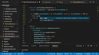 58   Handling User Input Showing an Alert Dialog