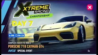 NFS No Limits | Porsche 718 Cayman GT4 XRC | Need For Speed | NFSNL | 180 Gold Spent| Day 7 Showdown