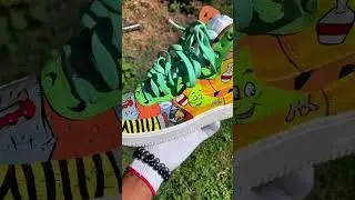 Flintstone Customs By Me✍🏽 #art #drawing #painting #artist #custom #tiktok #reels #