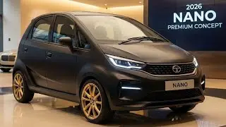 Tata Nano 2026 возвращается! Полный обзор интерьера, экстерьера, характеристик и цены |