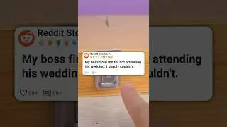 My boss fired me for not attending his wedding 😭  #reddit
