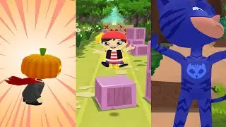 TAG WITH RYAN PJ MASK VS SWAB RYAN AND RALLY RACER RYAN EGG SURPRISE NEW GAMEPLAY