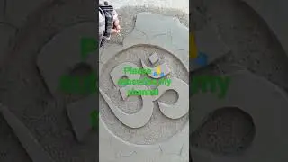 OM plaster design #construction #design #cover #covid19