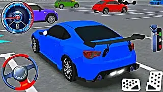 Parking Frenzy 2.0 3D Game | New Blue Sports Car City Parking Challenge 2025 | Android Gameplay