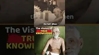 The True Knowledge 🕉️ Ramana Maharshi #whoami #ramanamaharshi #shorts #spirituality