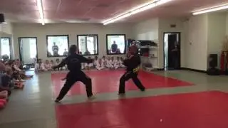 Master Cody and Mr. Wistefanio Kicking Demonstration