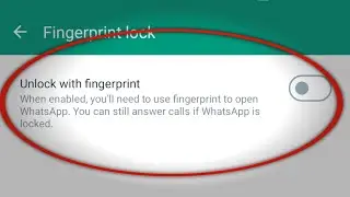 how to disable whatsapp fingerprint sensor, fingerprint unlock kaise kare, whatsapp fingerprint lock