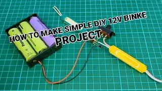 How to make DIY 12v LED project...