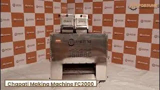 FC-2000 Automatic Chapati Making Machine | 2000 Roti Per Hour | Heavy Duty Commercial Use