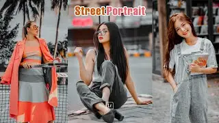 Free Lightroom Presets| Street Portrait | Gray & Orange Tone | Download DNG,XMP