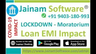 🕒 How to Adjust EMI Moratorium in JM Software | Extend Loan Installments | Loan Management System