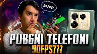 PUBGni TELEFONI 90FPS???🤯INFINIX NOTE 40 PRO PUBG TEST