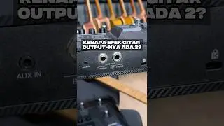 Kenapa efek gitar output nya ada 2??