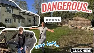 Exploring abandoned property (disgusting jars)