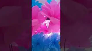 my decoration ideas how to make float for parade 💐🌸💙💗 #fypシ #decorationideas #viralvideotoday