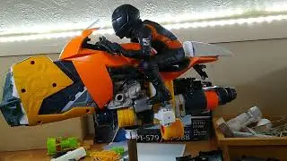 my scratch built starship projects a quick Christmas speeder bike build