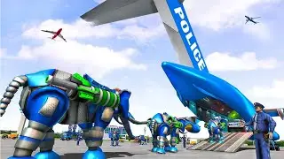 Police Elephant Robot Gameplay video Robot Game Robot Android Gameplay