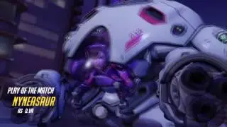 Overwatch Competitive: D.Va's a Beast