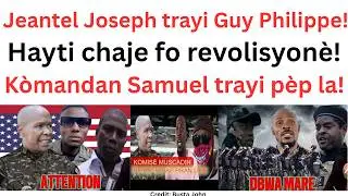 Ayiti chaje fo revolisyon&egrave; | Etazini kanpe anfas Guy Philippe
