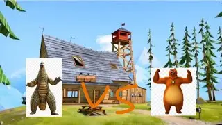 Red king vs grizzy (epic The Ultra Monster)