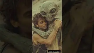 When Humanity Meets the Unknown 👽❤️ #shorts #alien