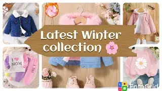 Baby Girl Winter Dresses  Heart Prints, Fur & Daisy Styles ❄️👗