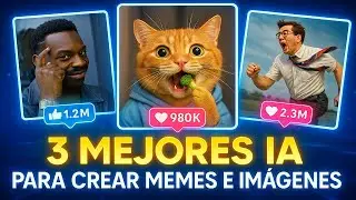 COMO crear MEMES e IM&Aacute;GENES con IA (TOP 3 HERRAMIENTAS 2025)